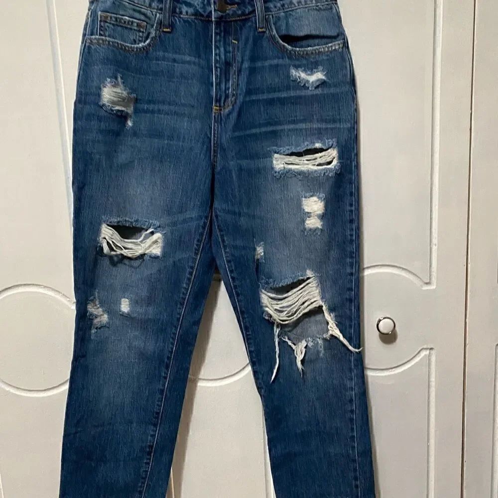 Cello Ripped Distressed Destroyed 100% Cotton Jeans size 7
